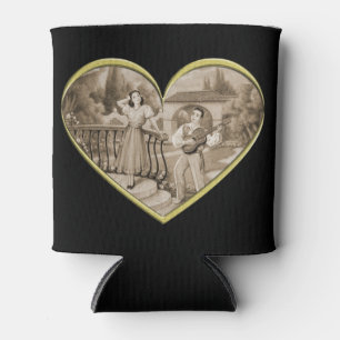 Rafraîchisseur Pour Canette Vintage couple Romance, homme et femme amour