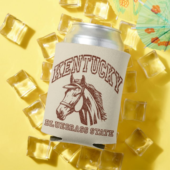 Rafraîchisseur Pour Canette Vintage Kentucky (Été in situ)
