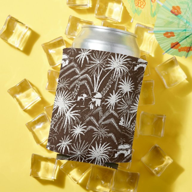Rafraîchisseur Pour Canette Vintage Palm Serenity Can Cooler (Été in situ)
