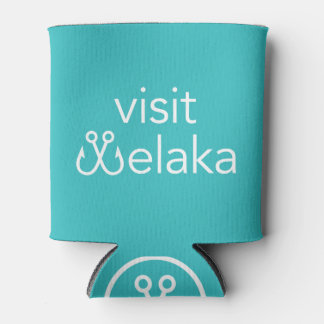 Rafraîchisseur Pour Canette Visitez Welaka Coozie - Turquoise