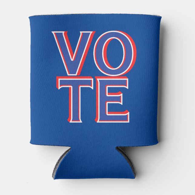 Rafraîchisseur Pour Canette Vote Campagne politique Marchandises (Devant)
