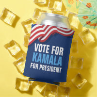 Vote Kamala Harris pour l'élection bleue du présid