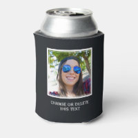 Votre photo et texte personnalisé peut refroidir