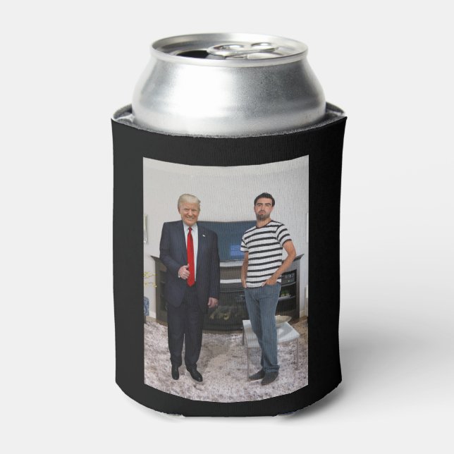 Rafraîchisseur Pour Canette Vous avez rencontré le président Donald Trump | Aj (Can devant)