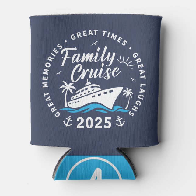 Rafraîchisseur Pour Canette Voyage de croisière sur mesure en famille (Devant)