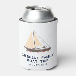 Rafraîchisseur Pour Canette Voyage en bateau de famille nautique voile personn