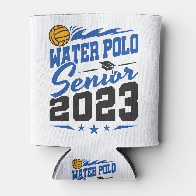Rafraîchisseur Pour Canette Water Polo Senior Class de 2023 (Devant)