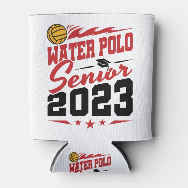 Rafraîchisseur Pour Canette Water Polo Senior Class de 2023 (Devant)