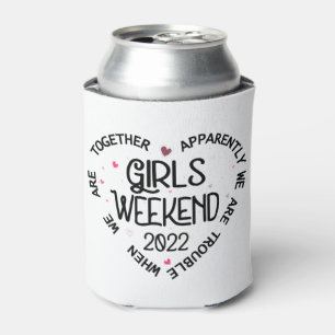 Rafraîchisseur Pour Canette Week-end Filles 2022 Apparemment Nous Sommes Diffi