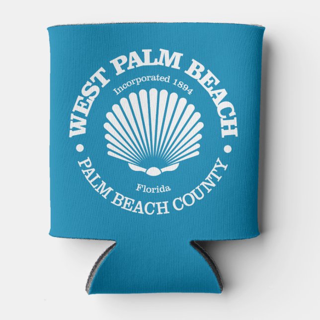 Rafraîchisseur Pour Canette West Palm Beach (coquillage) (Devant)