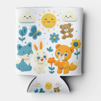 Rafraîchisseur Pour Canette Whimsical Woodland Friends Can Cooler