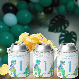 Rafraîchisseur Pour Canette Wild One Dinosaur 1er anniversaire