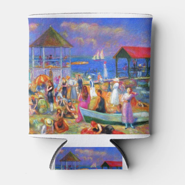 Rafraîchisseur Pour Canette William Glackens Beach Scene (Devant)