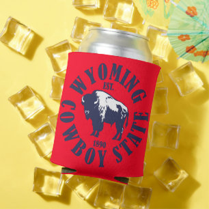 Rafraîchisseur Pour Canette Wyoming, État Cowboy