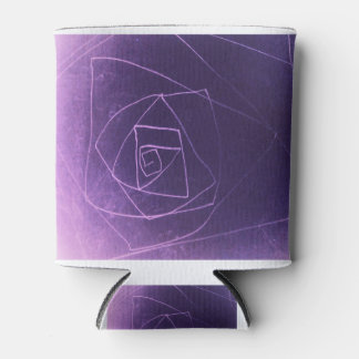 Rafraîchisseur Pour Canette Yaie art abstrait violet couleur spirituelle