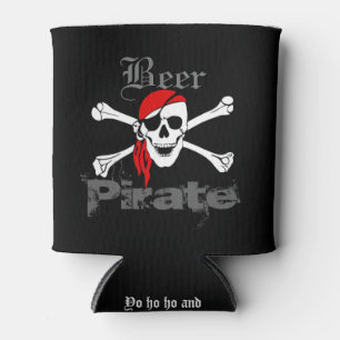 Rafraîchisseur Pour Canette Yo Ho Ho et une bouteille de rhum ! Funny Beer Pir