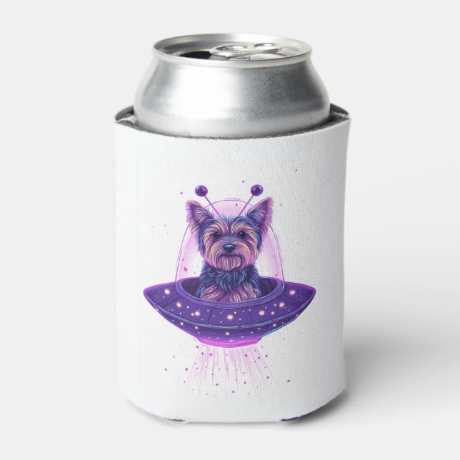 Rafraîchisseur Pour Canette Yorkie � Out-of-This-World Dog (Can devant)
