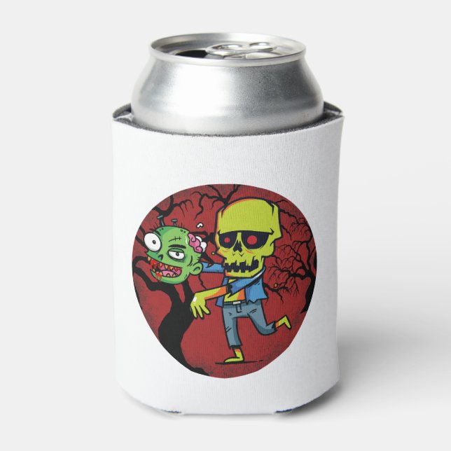 Rafraîchisseur Pour Canette zombies halloween (Can devant)
