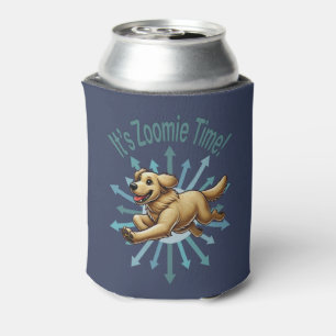 Rafraîchisseur Pour Canette Zoomie Time Golden Retriever