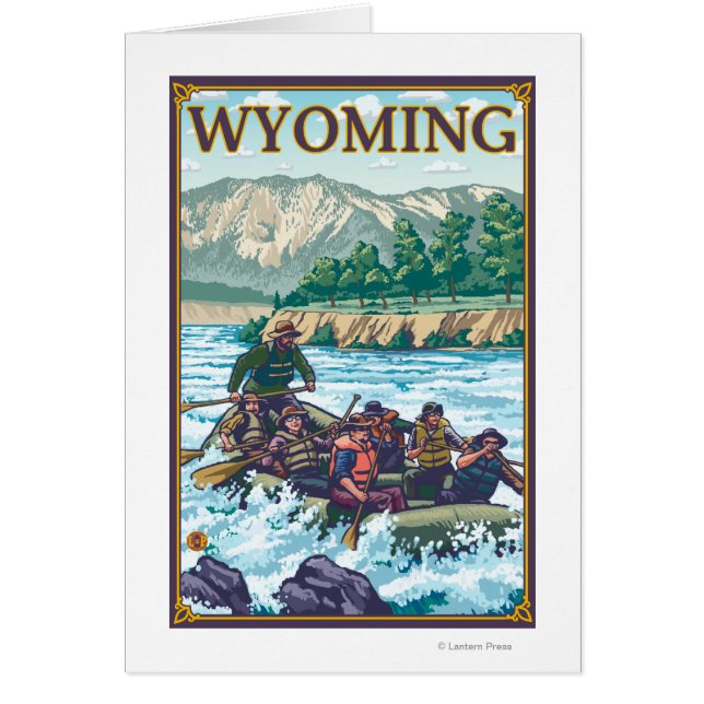 Rafting en eau blanche - Wyoming (Devant)