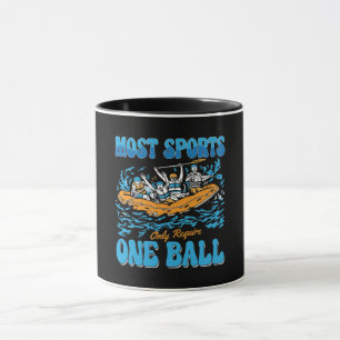 Rafting Most Sports Kayak Paddling Canoe Paddle Mug
