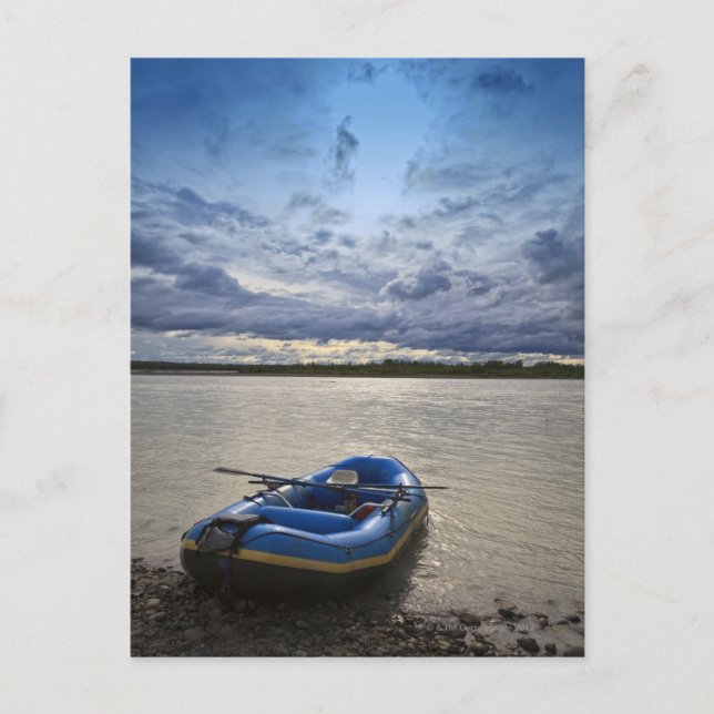 Rafting on Talkeetna River, Alaska Postcard (Front)