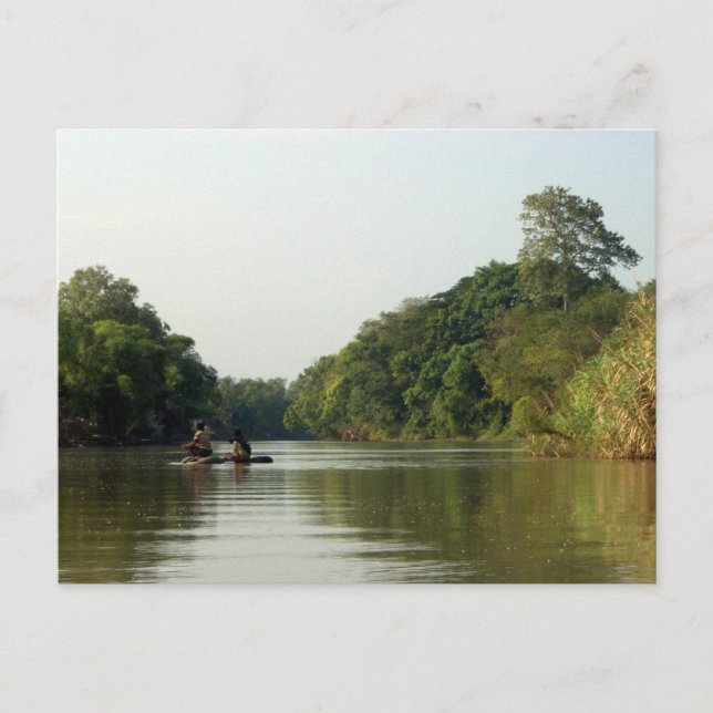 Rafting on the Mae Ping Postcard (Front)