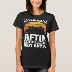Rafting Paddling Retro Vintage Whitewater Rubber R T-Shirt