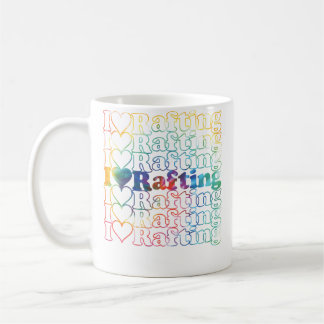 Rafting Tie Dye Cool Vintage Inspired Coffee Mug