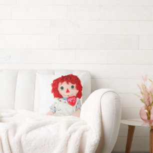 Rag Doll Love Throw Pillow