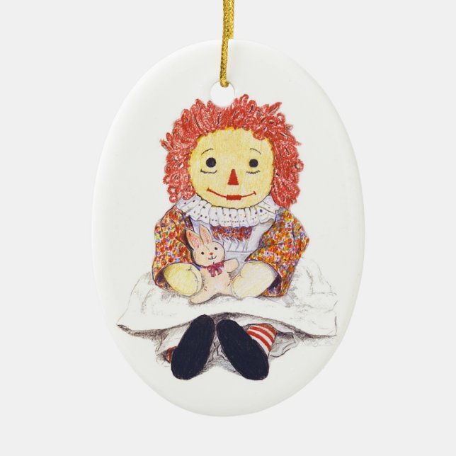 Rag Doll Ornament (Front)