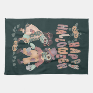 Rag Doll Zombies - Serviette de cuisine Joyeux Hal