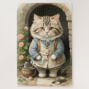 Ragamuffin Cat Jigsaw Puzzle