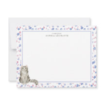 Ragamuffin Cat Personalized Stationery