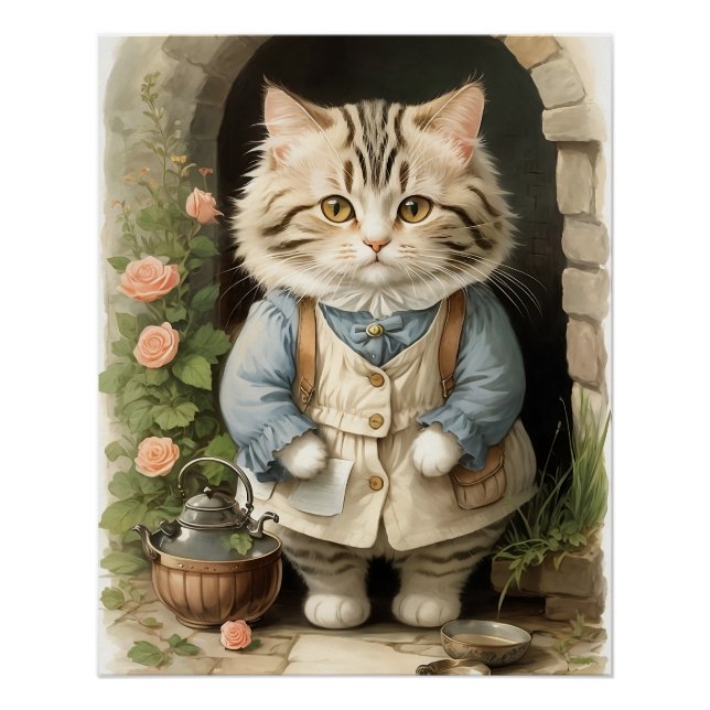 Ragamuffin Cat Poster (Front)