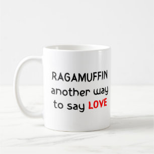 ragamuffin love coffee mug
