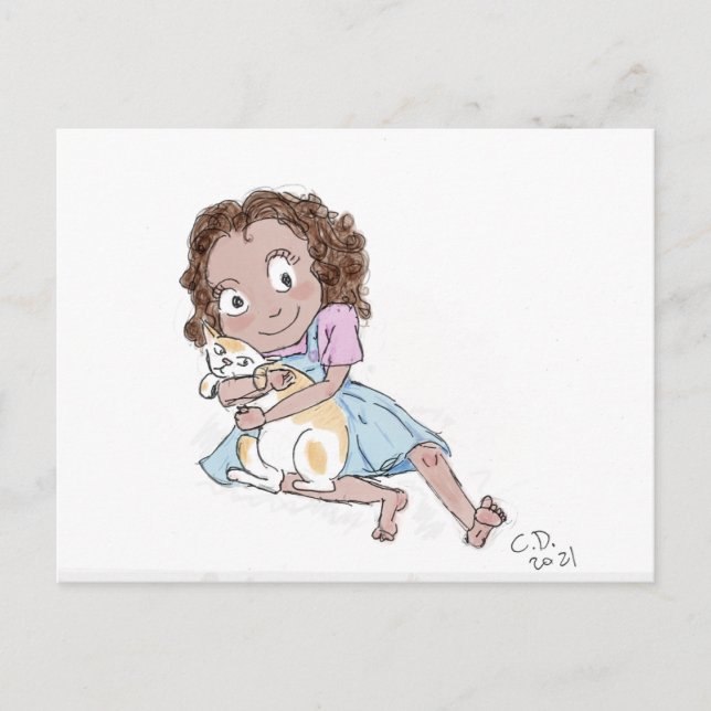 ragamuffins Tails&Tots Poster Postcard (Front)