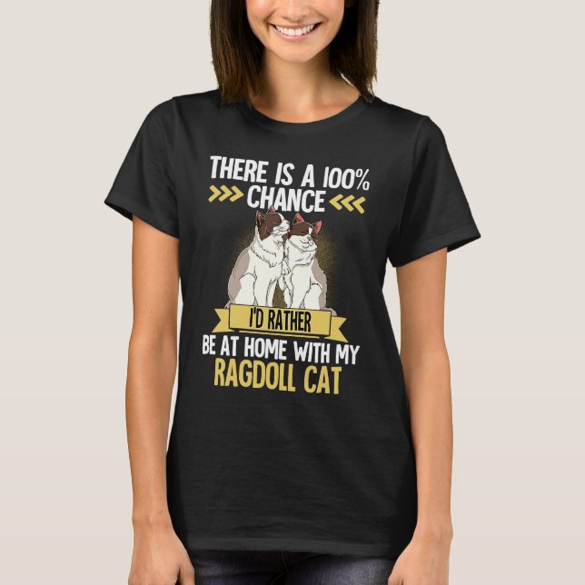 Ragdoll Cat  1 T-Shirt (Front)