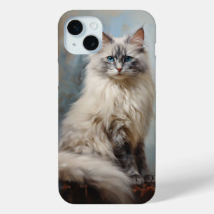 Ragdoll cat iPhone 15 mini case
