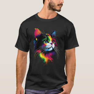 Ragdoll Cat Cat Mom Kitten Meow Cute Ragdoll Cats T-Shirt
