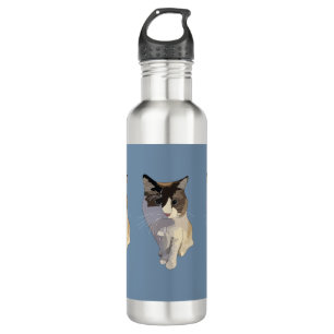 Ragdoll cat, Dusty Blue 710 Ml Water Bottle