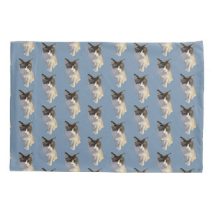 Ragdoll cat, Dusty Blue Pillowcase