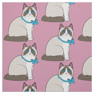 Ragdoll Cat Fabric