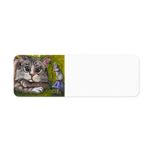 RAGDOLL CAT Mouse Label (Front)