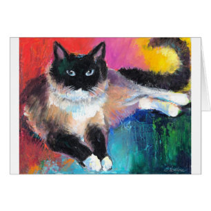 ragdoll cat painting 2 Novikova