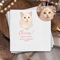Ragdoll Cat Personalized Cheers Napkins