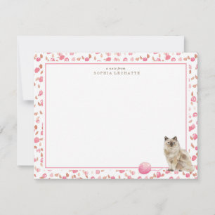 Ragdoll Cat Personalized Stationery Card