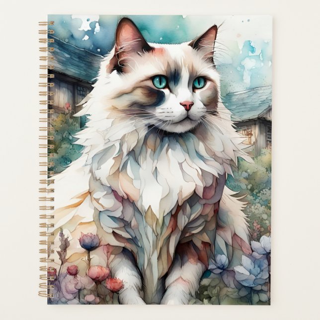Ragdoll Chat en anglais Garden (Devant)