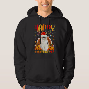 Ragdoll Dog Happy Ragdoll Hellothanksmas Hoodie