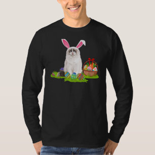 Ragdoll Easter Egg Hunting Bunny Ragdoll Easter Su T-Shirt